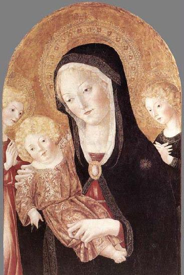 Francesco di Giorgio Martini Madonna and Child with Two Angels Sweden oil painting art